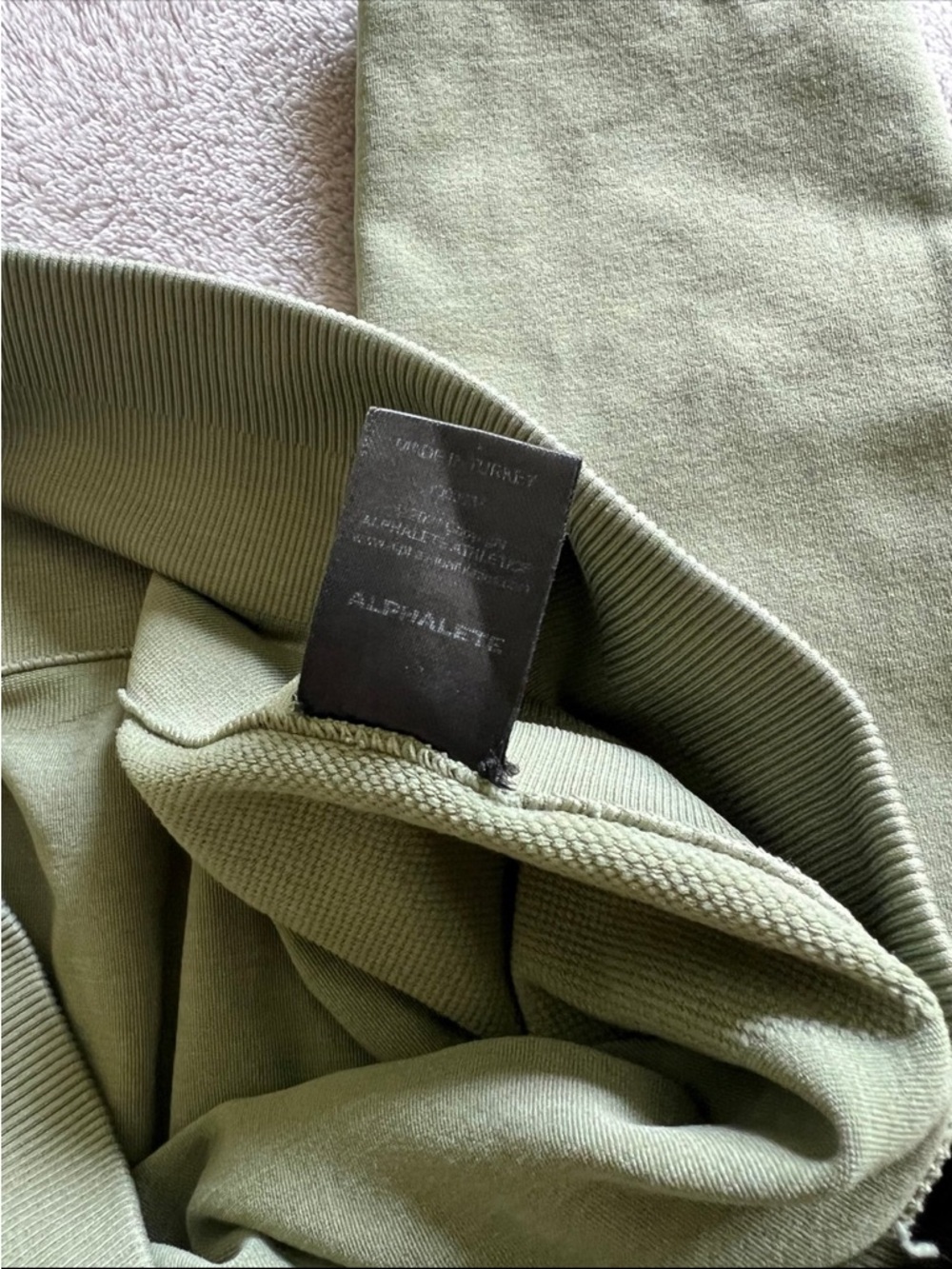 Alphalete Light Green Amplify Leggings Medium - Picture 5 of 7